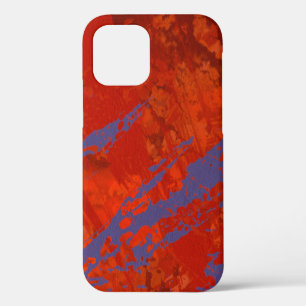 Abstract painting. Ink handmade image. Modern arti iPhone 12 Case