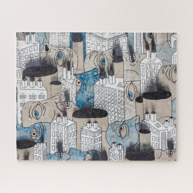 Abstract Painting Jigsaw Puzzle (Horizontal)