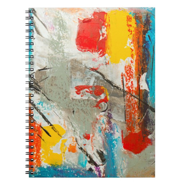 Abstract painting notebook (Front)