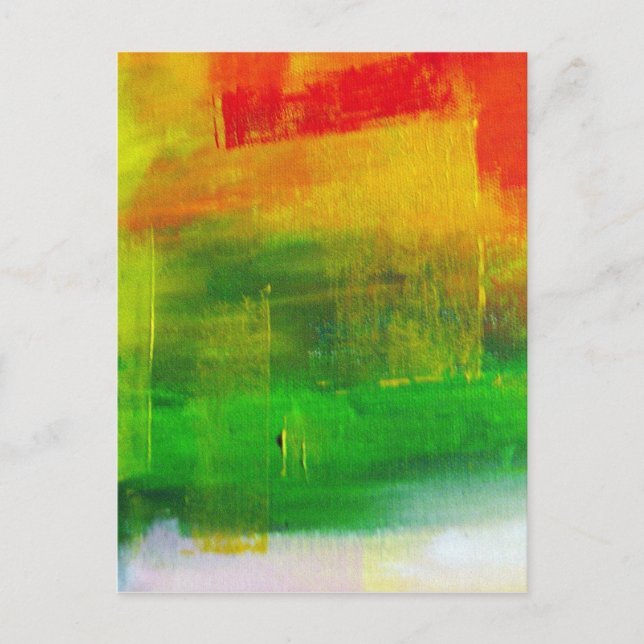 Abstract Painting Postcard (Front)