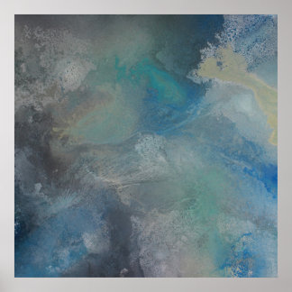 abstract painting poster