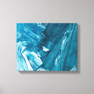 Abstract painting Premium Wrapped Canvas (Gloss)
