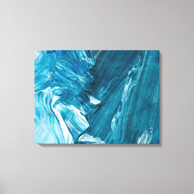 Abstract painting Premium Wrapped Canvas (Gloss) (Front)