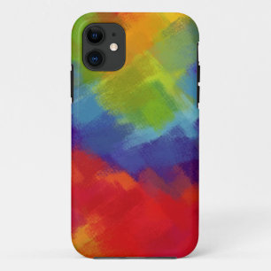 Abstract Painting   Retro Colourful 43 Case-Mate iPhone Case