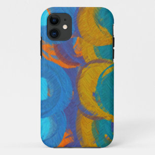 Abstract Painting Retro Colours 15 Case-Mate iPhone Case