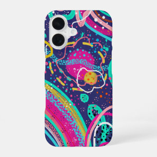 Abstract Painting: Serenity Sky iPhone 16 Case