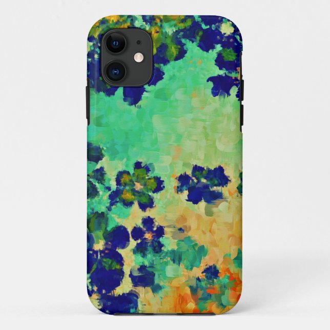 Abstract Painting | Spring Flowers Case-Mate iPhone Case (Back)