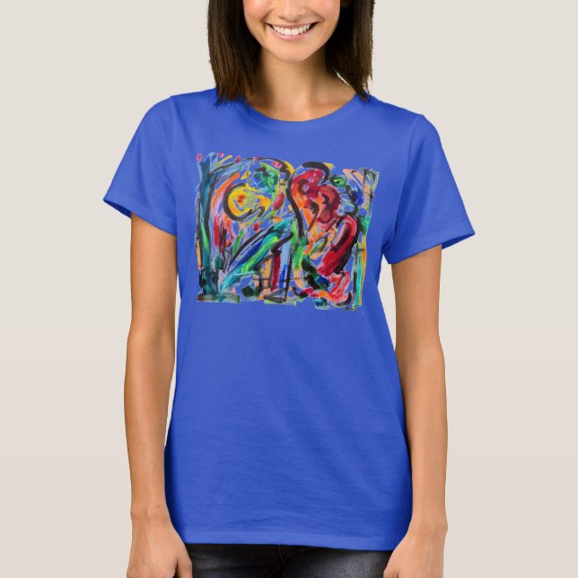 Abstract Painting T-shirt (Front)