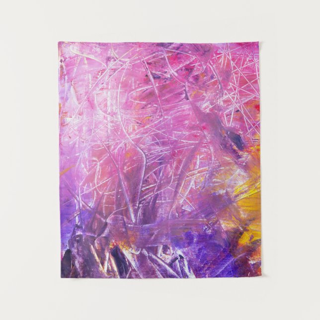 Abstract painting tapestry (Front)