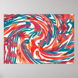 Abstract painting texture. Art wallpaper. Simple d Poster