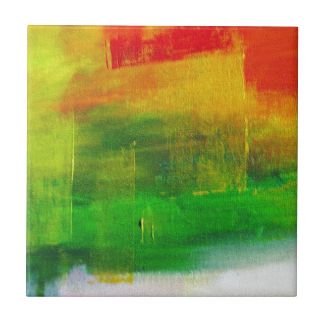 Abstract Painting Tile (Front)