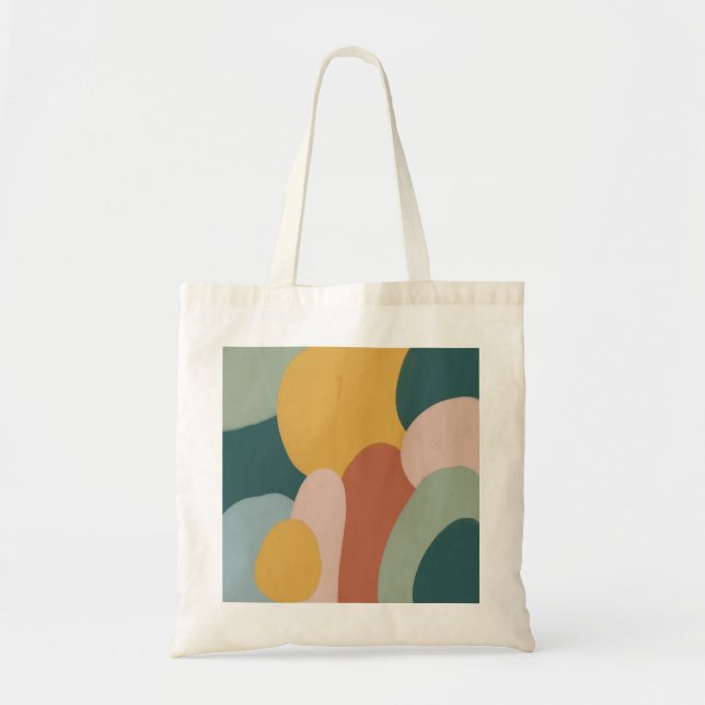 Abstract painting tote bag (Front)