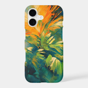 Abstract Palm Burst – Tropical Energy in Motion