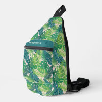Abstract Palm Leaf Pattern custom name