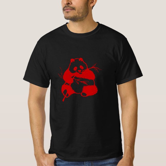 Abstract Panda T-Shirt (Front)