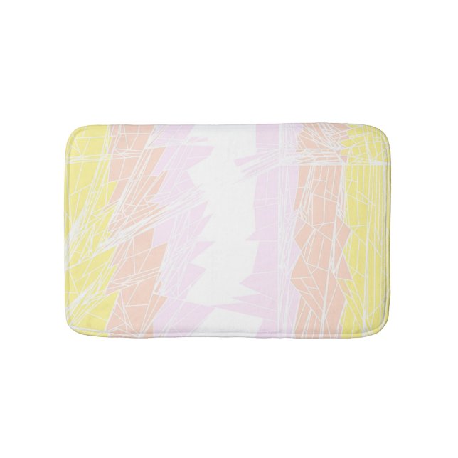 Abstract Pangender Pride Flag   Bath Mat (Front)