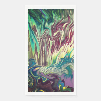 Abstract Paper Napkin - Guest Towel