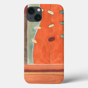 Abstract Parade of Eggs by Erica J Vess iPhone 13 Case