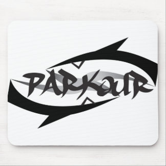 Abstract Parkour Mouse Pad