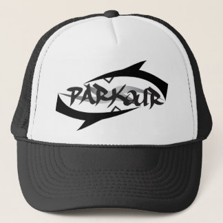 Abstract Parkour Trucker Hat
