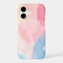 Abstract pastel brush