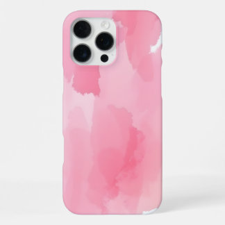 Abstract pastel brush iPhone 16 pro max case