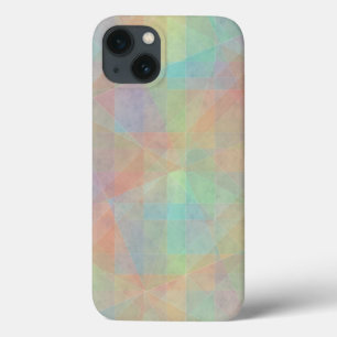 Abstract Pastel Coloured Watercolor Art iPhone 13 Case