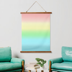 Abstract Pastel Colours Art Hanging Tapestry