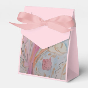 Abstract Pastel Favour Box