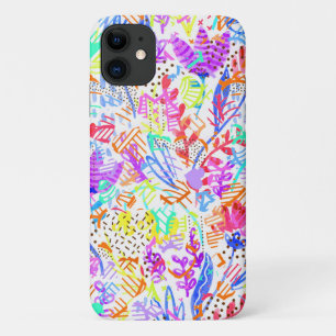 Abstract pastel flowers Case-Mate iPhone case