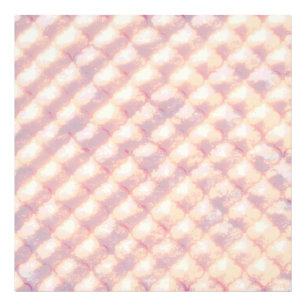 Abstract pastel glowing quatrefoil pattern photo print