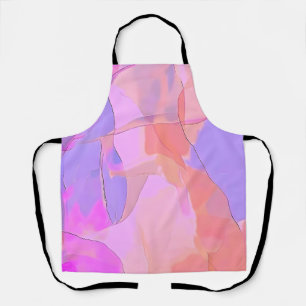 Abstract Pastel Layers  Apron