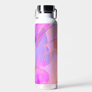 Abstract Pastel Layers Insulated Bottle