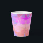 Abstract Pastel Layers small Latte Mug<br><div class="desc">A delicate small latte mug featuring soft abstract layers in pastel pink, purple and peach tones. The translucent, watercolor‑inspired shapes create a soothing, artistic composition that elevates every slow sip. Its compact, elegant form makes it perfect for lattes, cappuccinos or cozy afternoon breaks. A refined choice for art lovers, minimalists...</div>