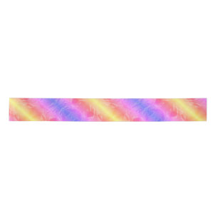 abstract pastel stripes  satin ribbon