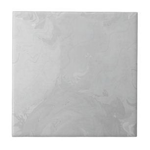 Abstract Pastel Swirl Gray Tile