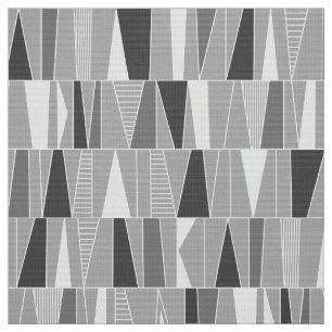 Abstract Pattern 070721 - Shades of Grey Fabric