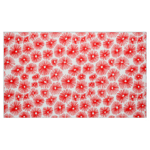 Abstract Pattern 101115 - Red Fabric