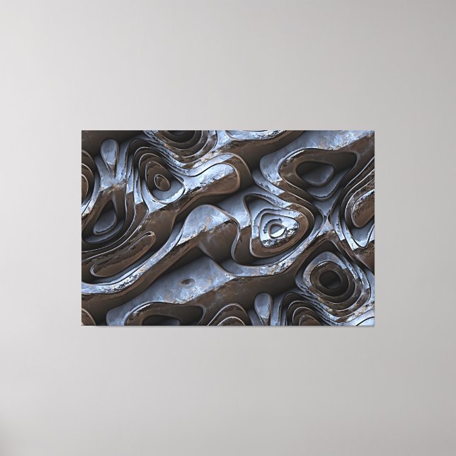 Abstract Pattern 1 Canvas Print (Front)
