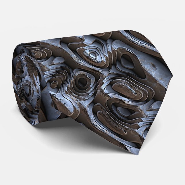 Abstract Pattern 1 Tie (Rolled)