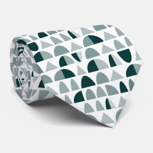 Abstract Pattern 290721 - Monochromatic Green Tie