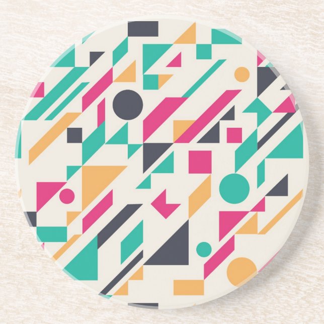 Abstract pattern 3 coaster (Front)