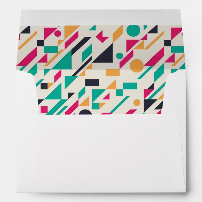Abstract pattern 3 envelopes (Back (Bottom))