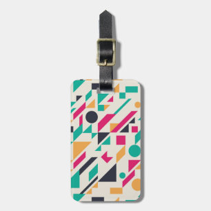 Abstract pattern 3 luggage tag