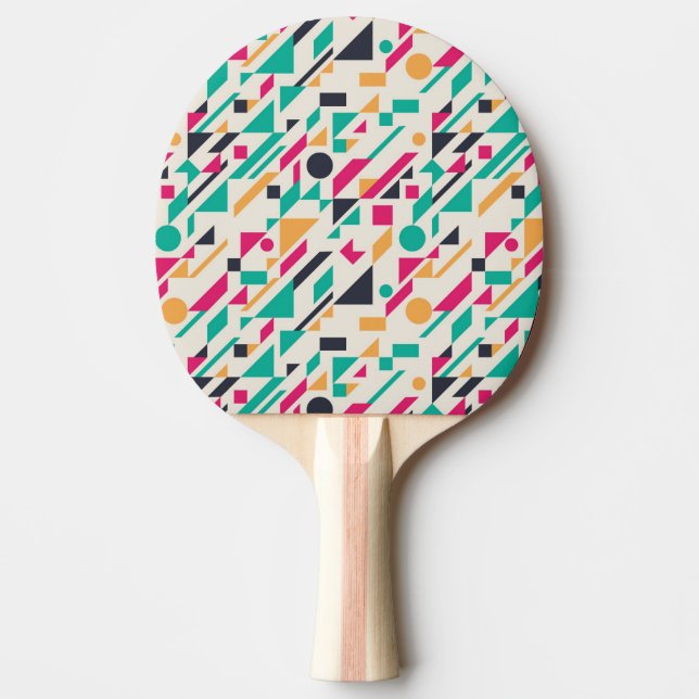Abstract pattern 3 ping pong paddle (Front)