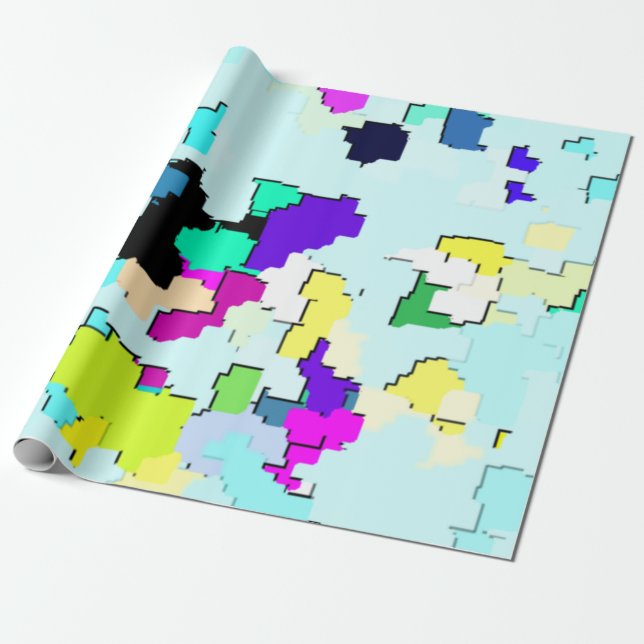 ABSTRACT PATTERN _ 66 WRAPPING PAPER (Unrolled)