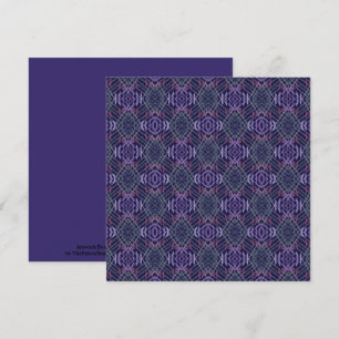 Abstract Pattern Art Of Watercolor Brushstrokes Card