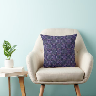Abstract Pattern Art Of Watercolor Brushstrokes Cushion
