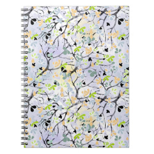 Abstract pattern , autumn pattern notebook
