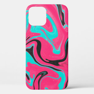 Abstract pattern background with gradient texturea iPhone 12 case